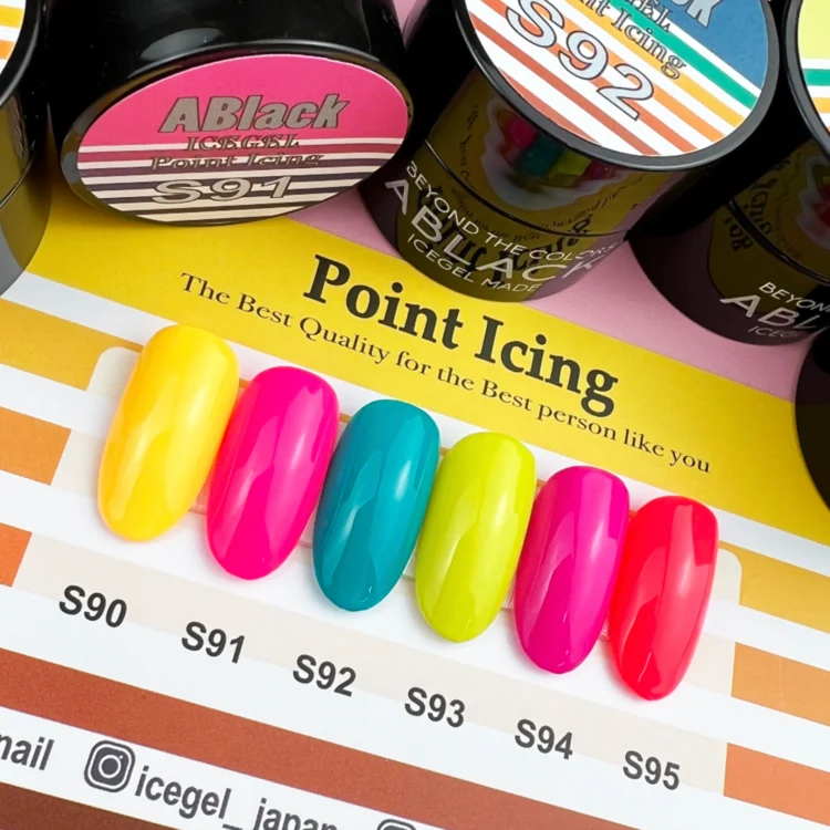 ICEGEL point icing gel polish S90-S95