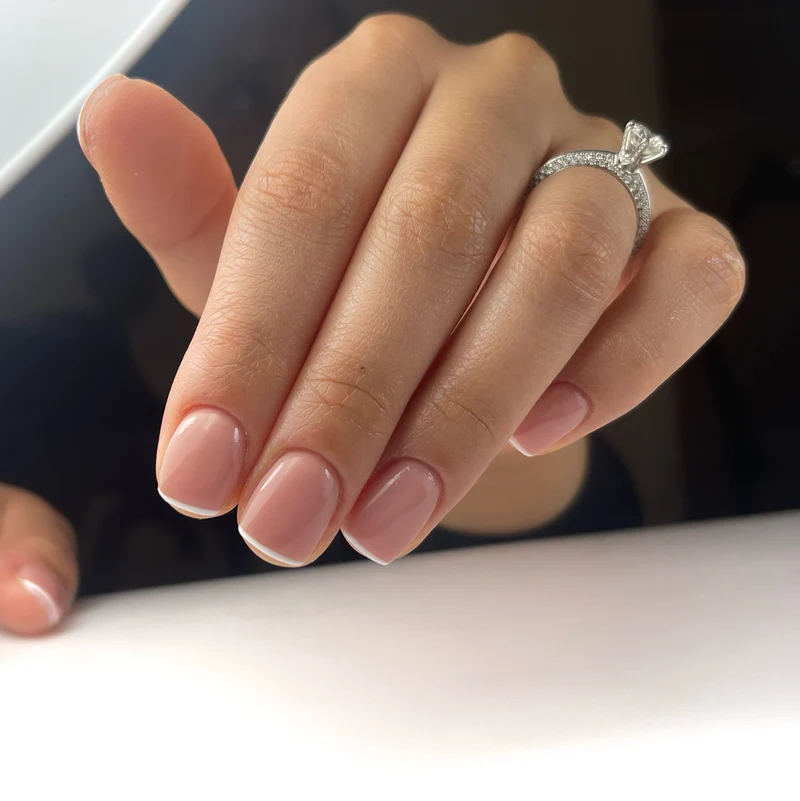 ICEGEL Wedding peach, nude gel polish