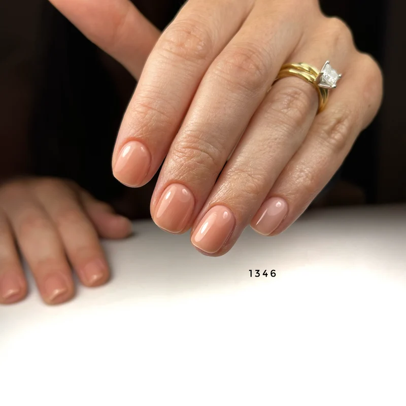 ICEGEL Wedding peach, nude gel polish