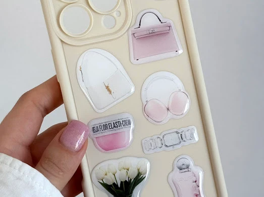Coole selbstklebende 3D Aufkleber für Ihr Handy, Tablet, Notebook und Laptop XL-011