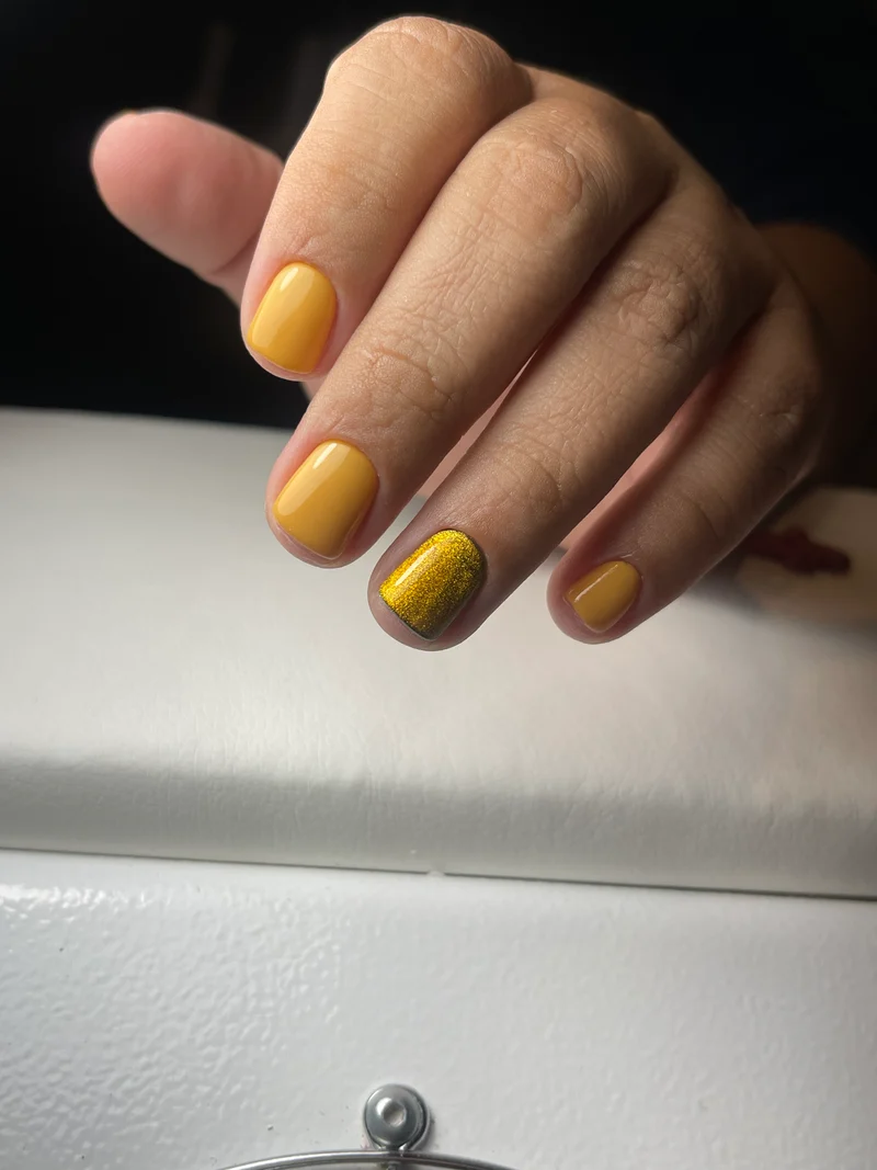 PNB orange gel nail polish 271 Bruegel