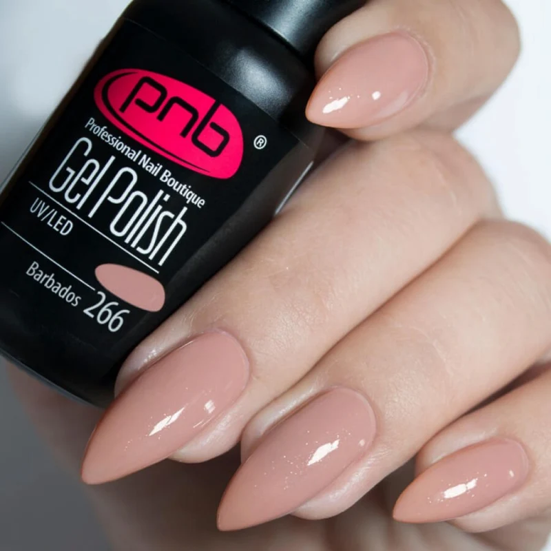 PNB pink gel nail polish 266 Barbados