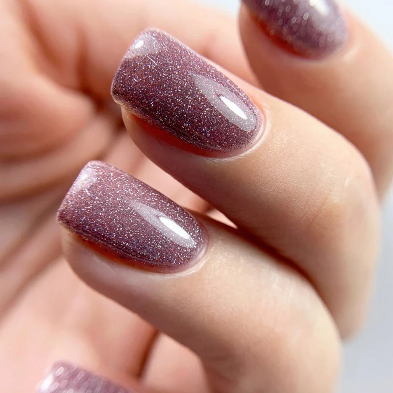 PNB Shock Effect pink gel nail polish Ash Rose 06