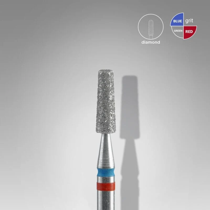 Fräseraufsatz Konus Diamant Bit DUO (blau-grün) 2,5mm Arbeitsteil 8mm von STALEKS