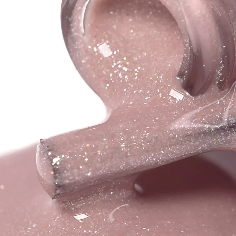 PNB nude glitter gel nail polish 293 Love Spell