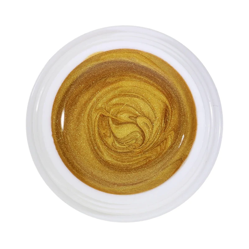 #129 Premium-EFFEKT Color Gel 5ml Metallic Gold