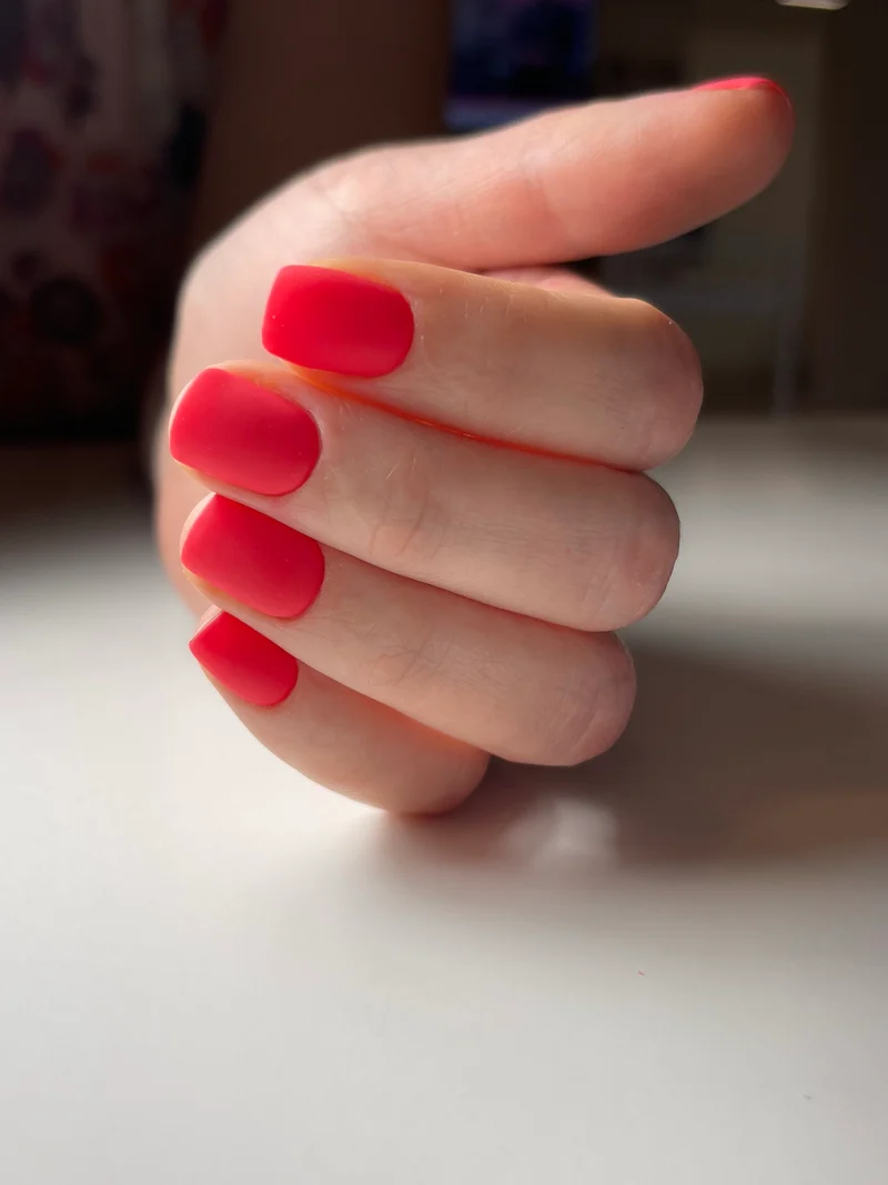 PNB pink gel nail polish 225 Coral Reef