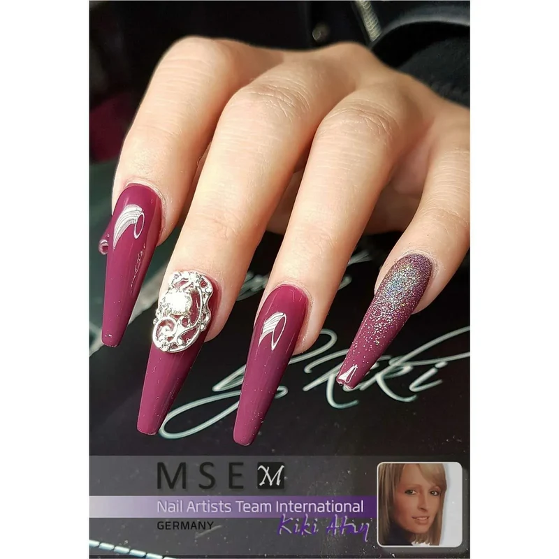 #141 Premium-PURE Color Gel 5ml Dunkles Rotviolett
