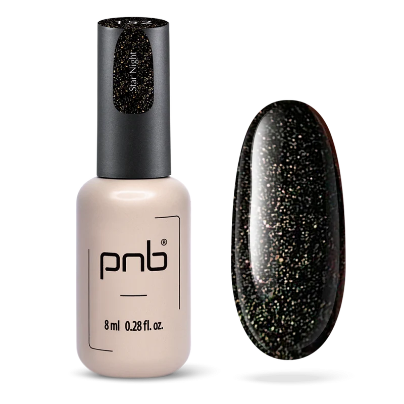 PNB glitter gel nail polish 152 Star Night
