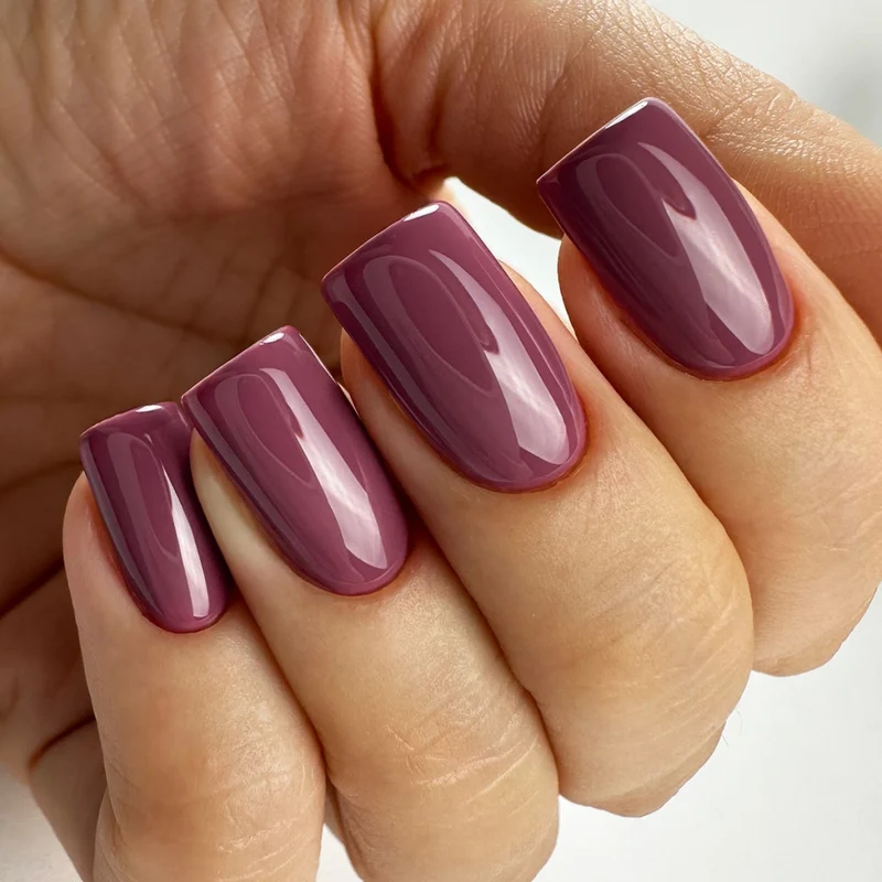PNB pink mauve gel nail polish 097 Tea Rose