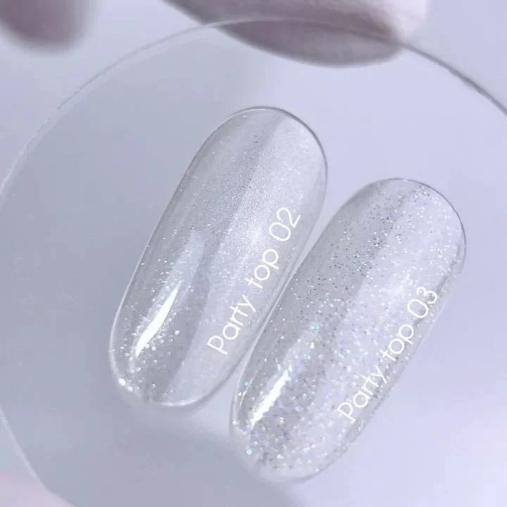 03 PARTY TOP - Top Coat (No Wipe) 10ml NAILS OF THE DAY