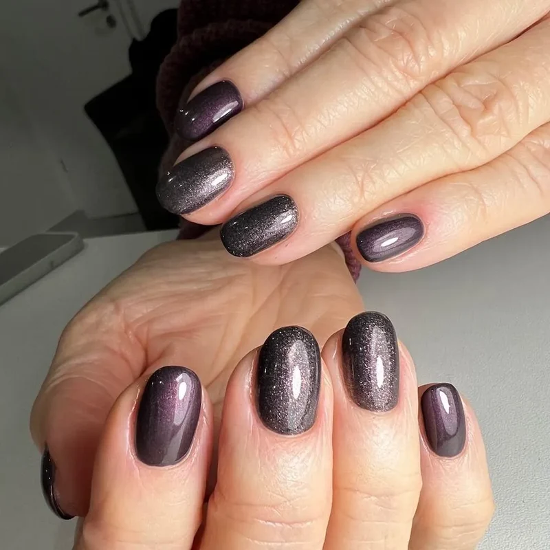 #206 Premium-EFFEKT Color Gel 5ml Schwarzviolett mit ausgeprägten rosa Effekten