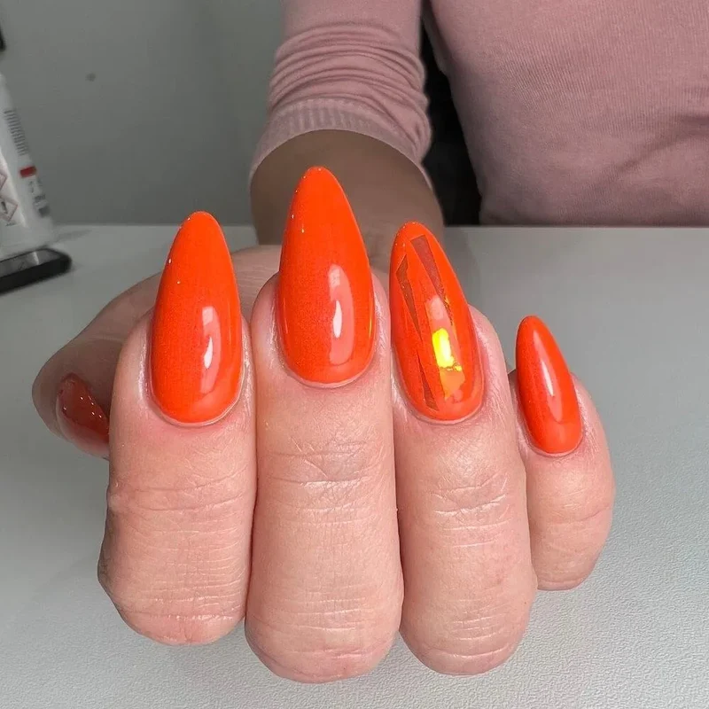 #079 Premium-EFFEKT Color Gel 5ml Signalrot mit rosa-pinkem Perlglanz