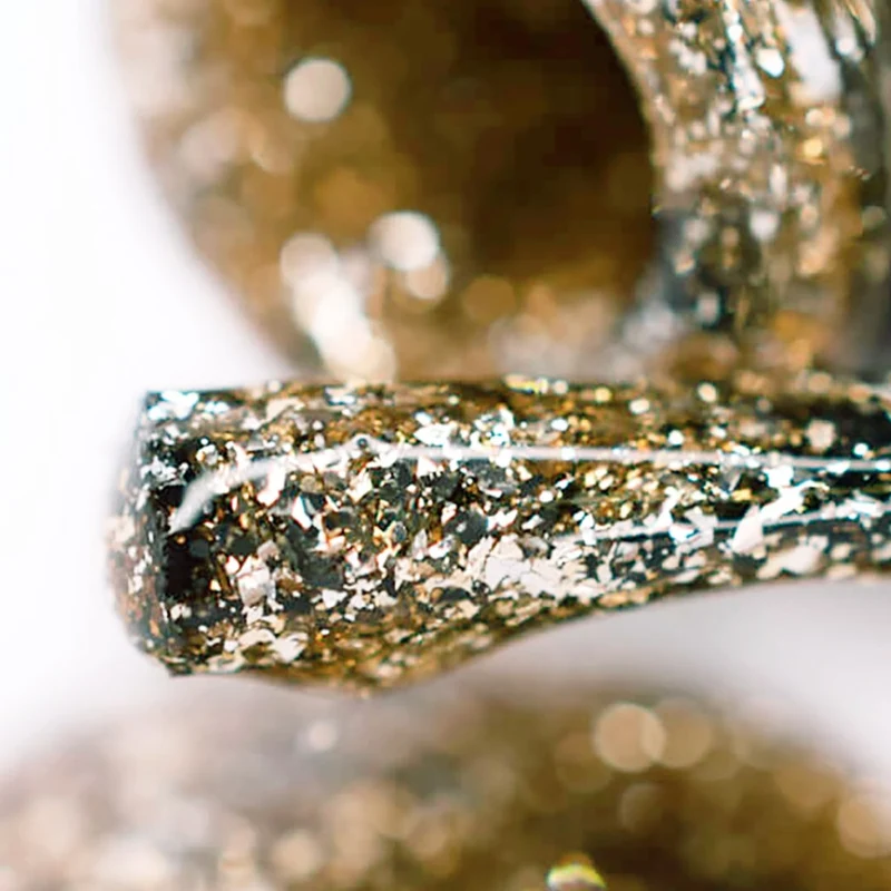 PNB gold glitter gel nail polish 181 Gold