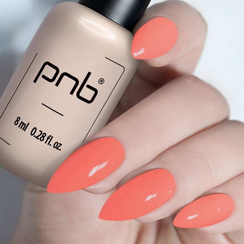 PNB gel nail polish 138 Peach
