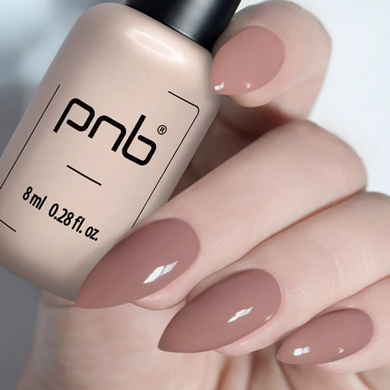 PNB brown gel nail polish 122 Mocha