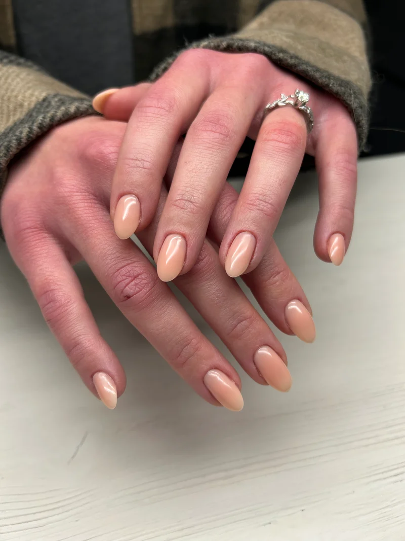 PNB nude gel nail polish 098 Orchid