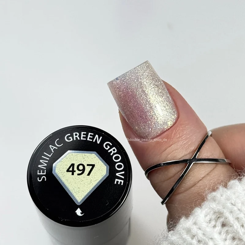 497 Green Groove - UV Nagellack 7ml Semilac