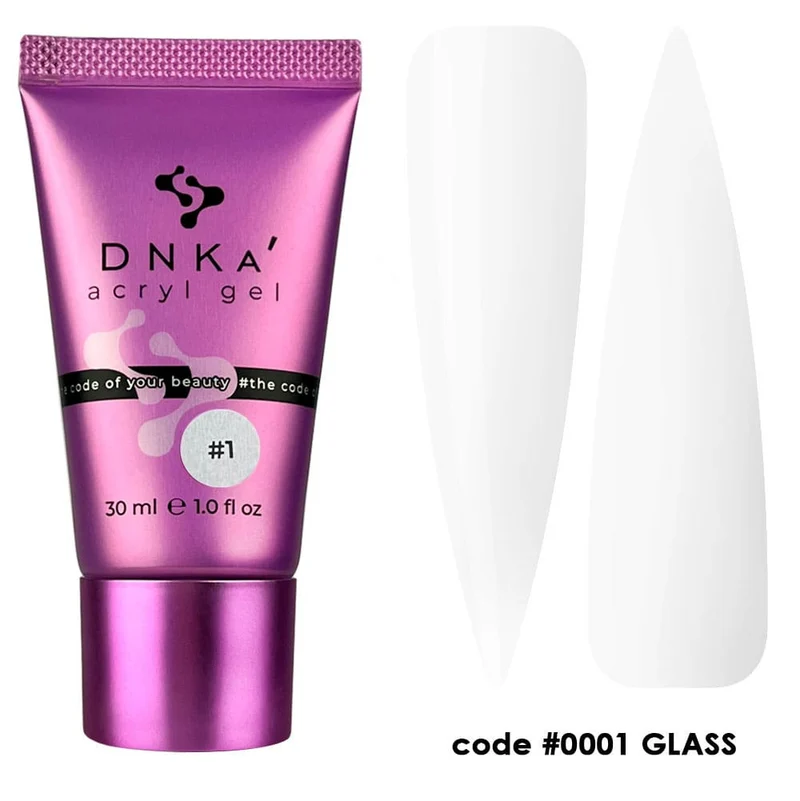 0001 Glas - Clear AcrylGel (Tube) 30ml DNKa