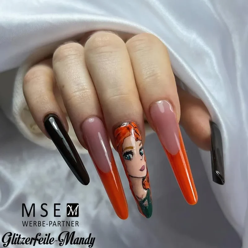 #127 Premium-EFFEKT Color Gel 5ml Kaltes Dunkelbraun mit Silberschimmer
