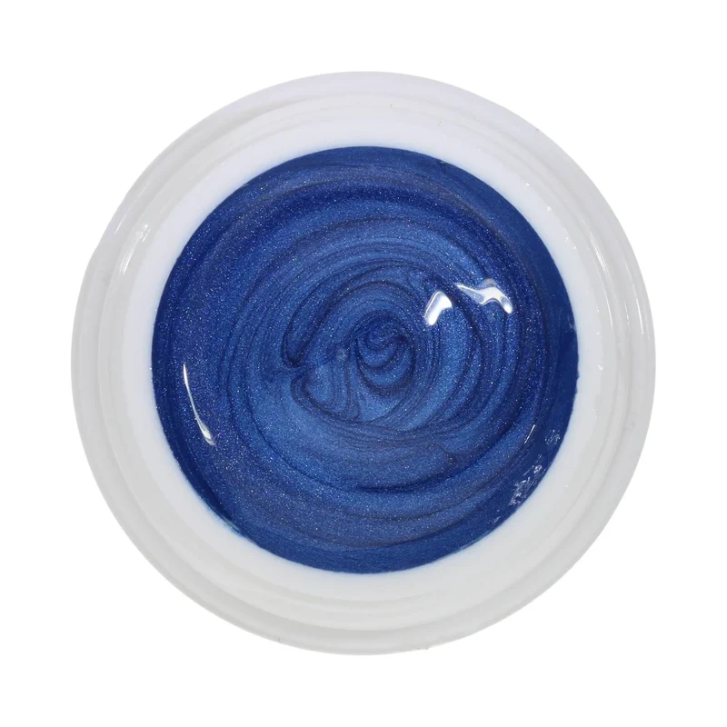 #138 Premium-EFFEKT Color Gel 5ml Mittelblau mit Perlglanz