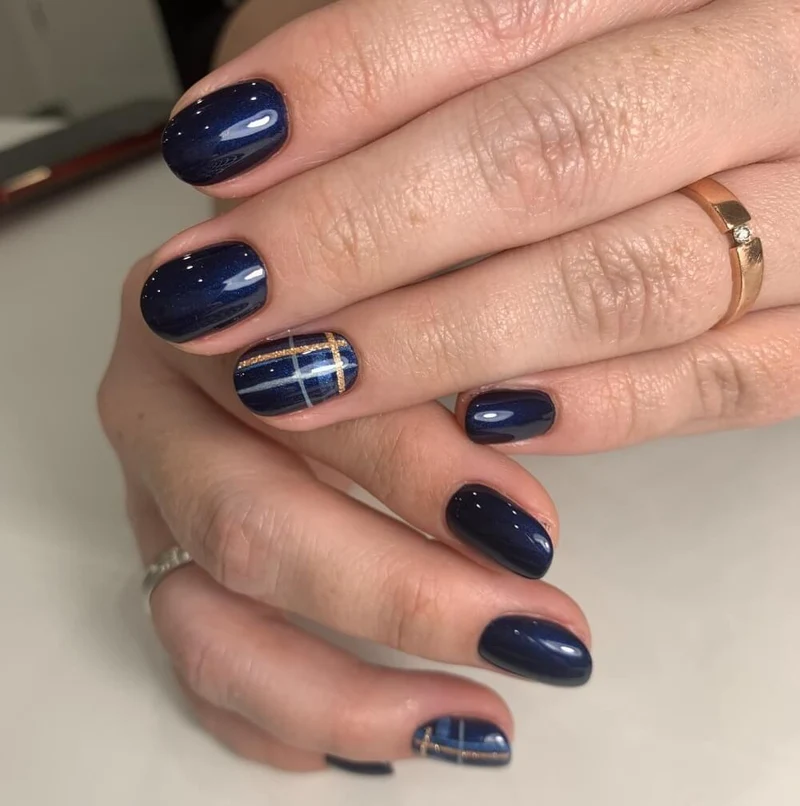 #137 Premium-EFFEKT Color Gel 5ml Sehr dunkles Blau mit blauem Perlglanz