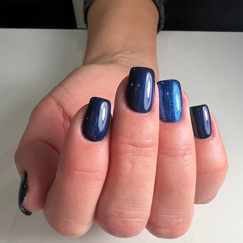 #137 Premium-EFFEKT Color Gel 5ml Sehr dunkles Blau mit blauem Perlglanz