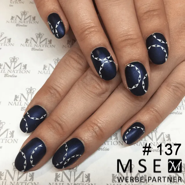 #137 Premium-EFFEKT Color Gel 5ml Sehr dunkles Blau mit blauem Perlglanz