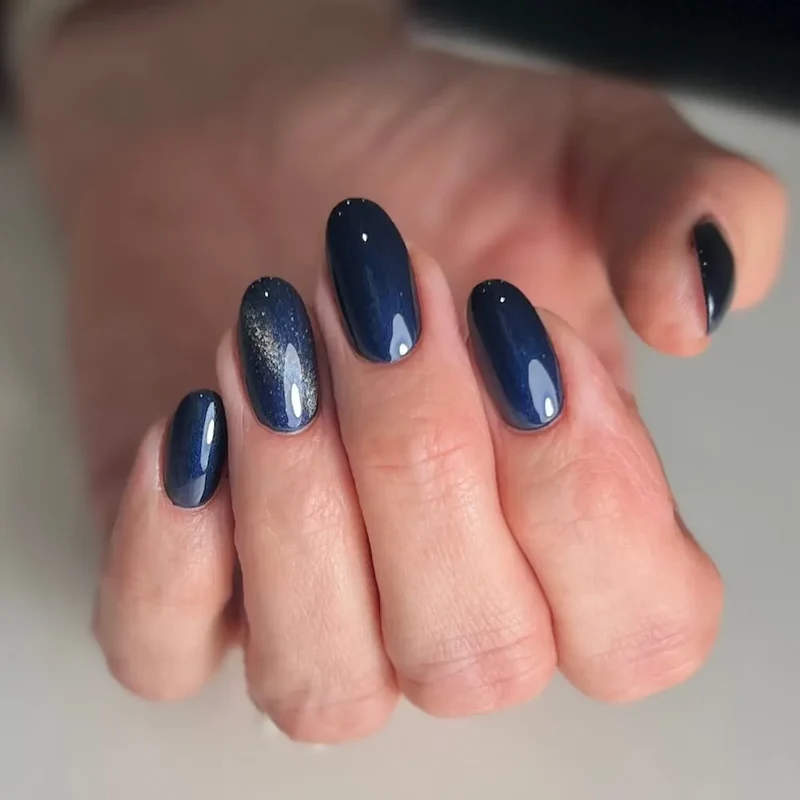 #137 Premium-EFFEKT Color Gel 5ml Sehr dunkles Blau mit blauem Perlglanz
