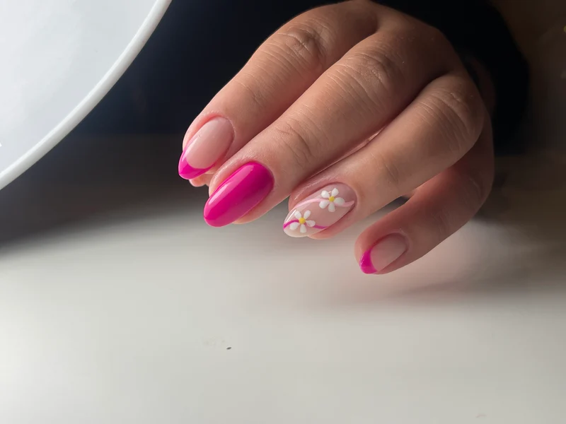 ICEGEL Pink gel polish 2 pieces 1392 & 1393