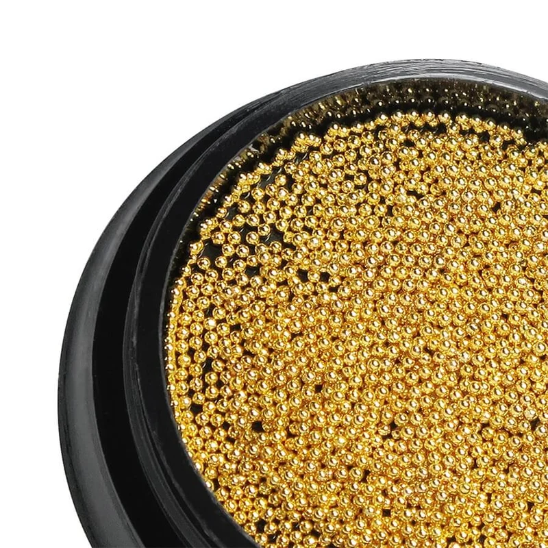 PNB Metal Beads Gold, 4 Gram