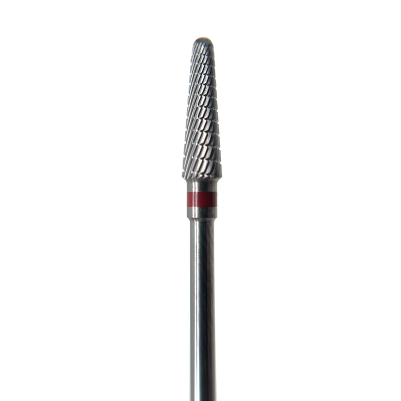 Carbide e-file nail drill bits - Cone (Narrow) , Soft, for Russian manicure, electric file nail drill bits for gel nail polish removal