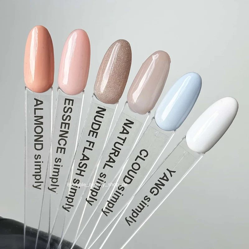 YANG - WEISS OHNE HEMA UV Nagellack 7ml ECLAIR