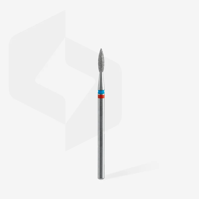 Fräseraufsatz FLAMME Diamant Bit DUO (rot-blau) 2,1mm von STALEKS