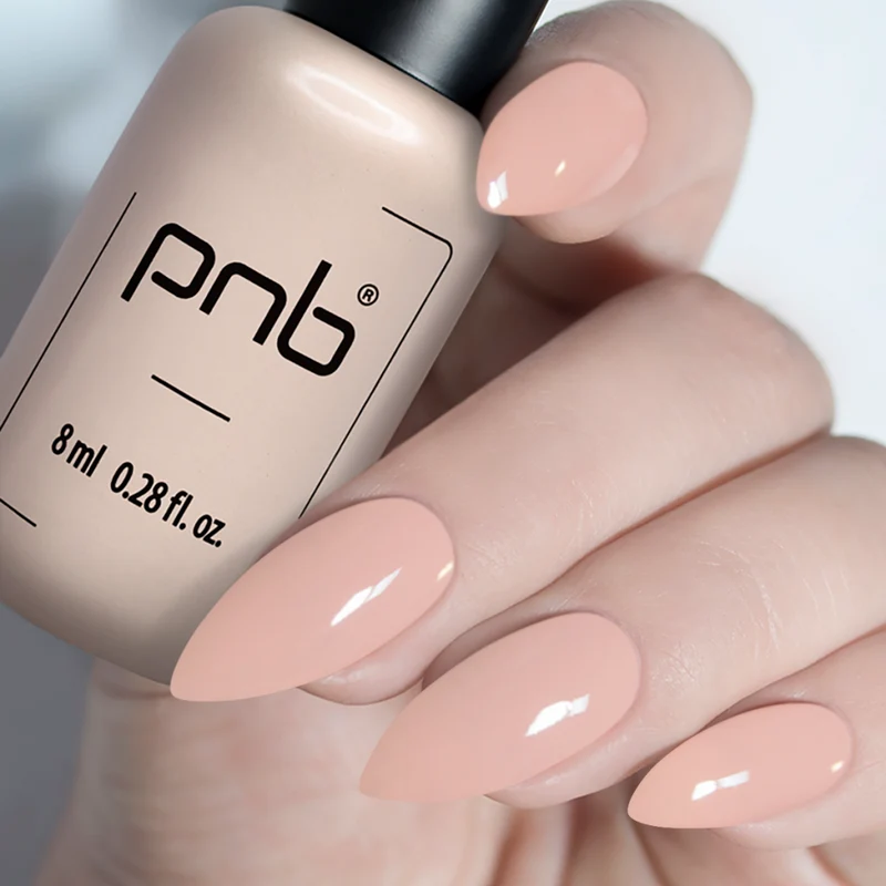 PNB Camouflage Base gel nail polish Natural Ivory