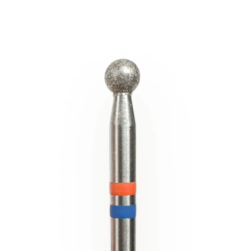 TWIN Kugel Diamant Bit fein-mittel (rot-blau) in Größen:3,1 bis 5,0mm von KMIZ
