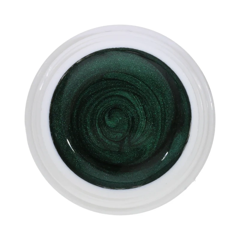 #133 Premium-EFFEKT Color Gel 5ml Dunkelgrün mit grünem Perlglanz