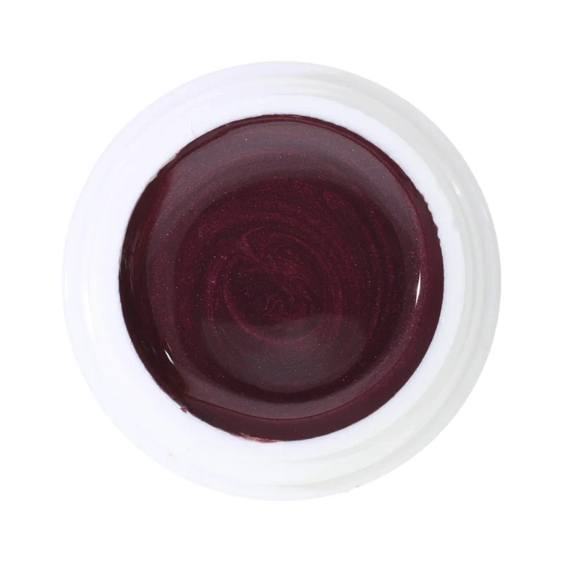 #204 Premium-EFFEKT Color Gel 5ml Dunkelviolett mit dezentem Rosaschimmer