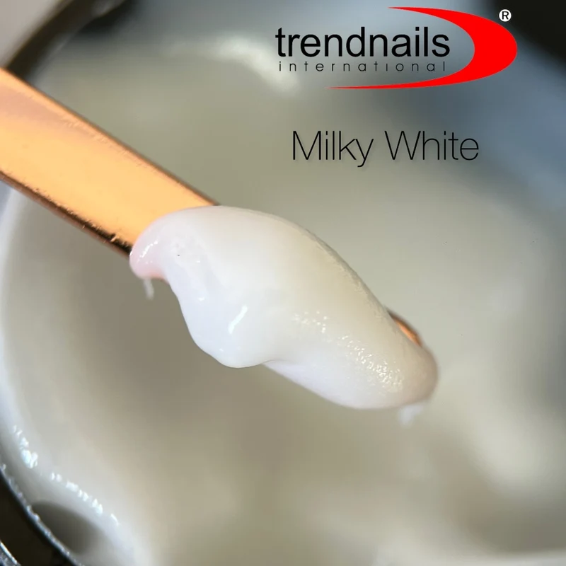 Soak-Off Acrylgel 15ml Tiegel – "Milky White" von Trendnails (TPO/HEMA-free)