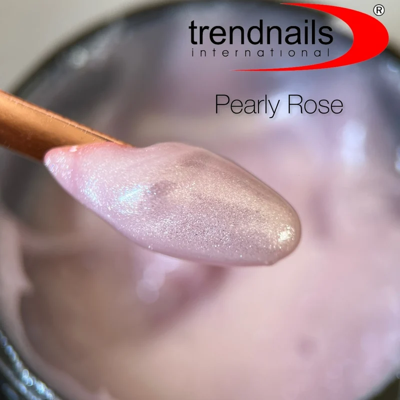 Soak-Off Acrylgel 15ml Tiegel – "Pearly Rose" von Trendnails (TPO/HEMA-free)