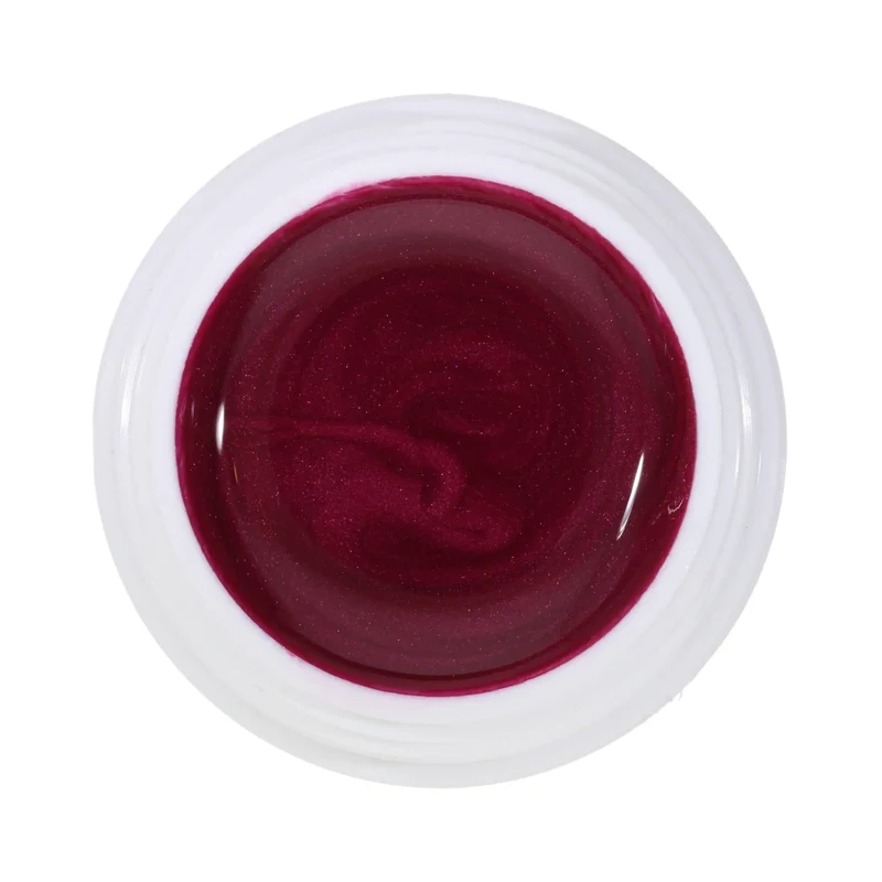 #057 Premium-EFFEKT Color Gel 5ml Kombination aus dunklem Pink und Rotviolett mit Perlmuttschimmer