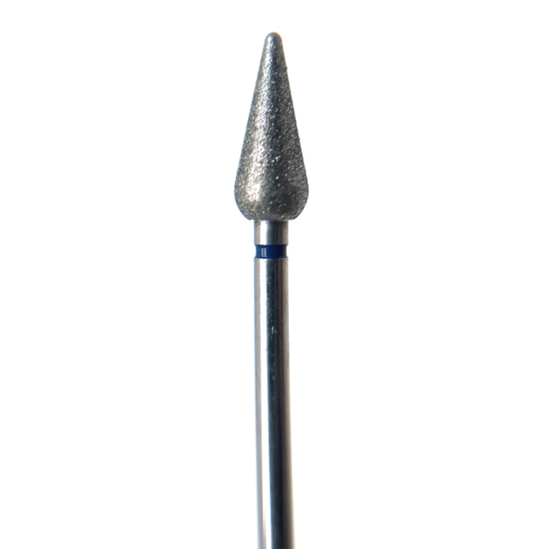 Diamond e-file nail drill bits 5mm -Cone, medium grit, electric file nail drill bits for Russian manicure
