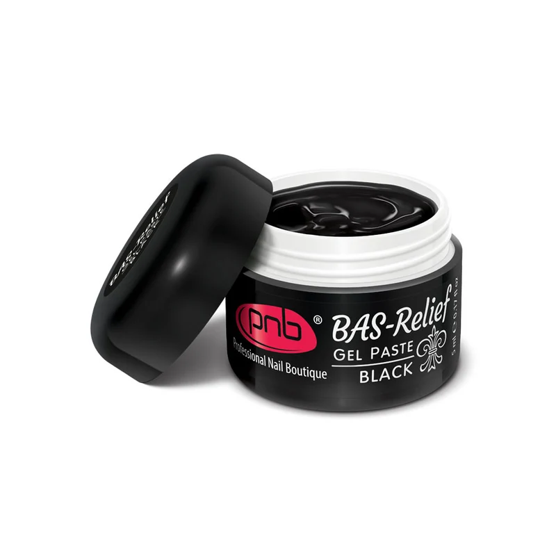 PNB BAS-Relief Gel Paste Black 5 ml