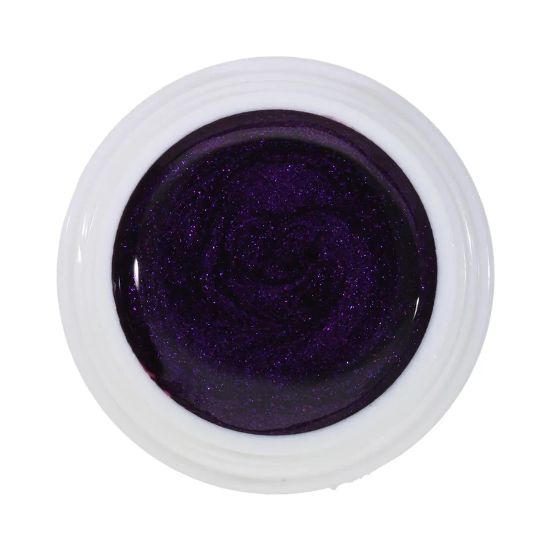 #094 Premium-EFFEKT Color Gel 5ml Dunkles Rotviolett mit magentafarbenem Perlglanzeffekt