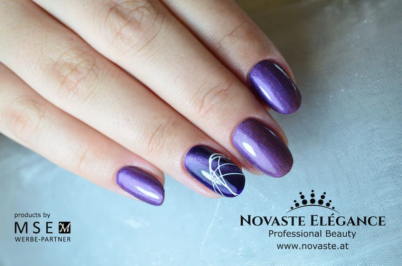 #092 Premium-EFFEKT Color Gel 5ml Dunkelviolett rot-blau changierend