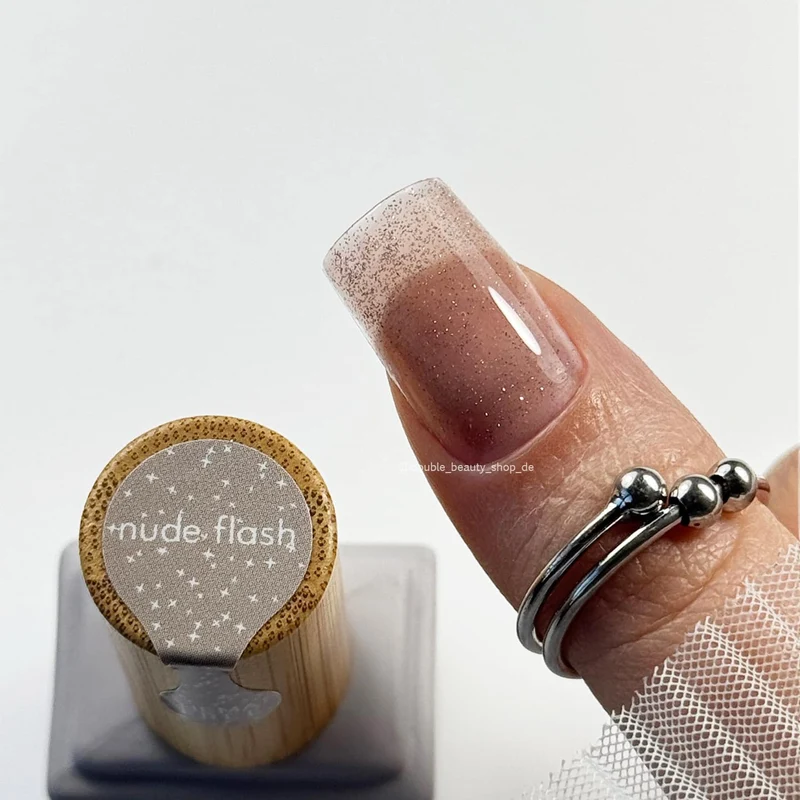 NUDE FLASH - OHNE HEMA UV Nagellack 7ml ECLAIR