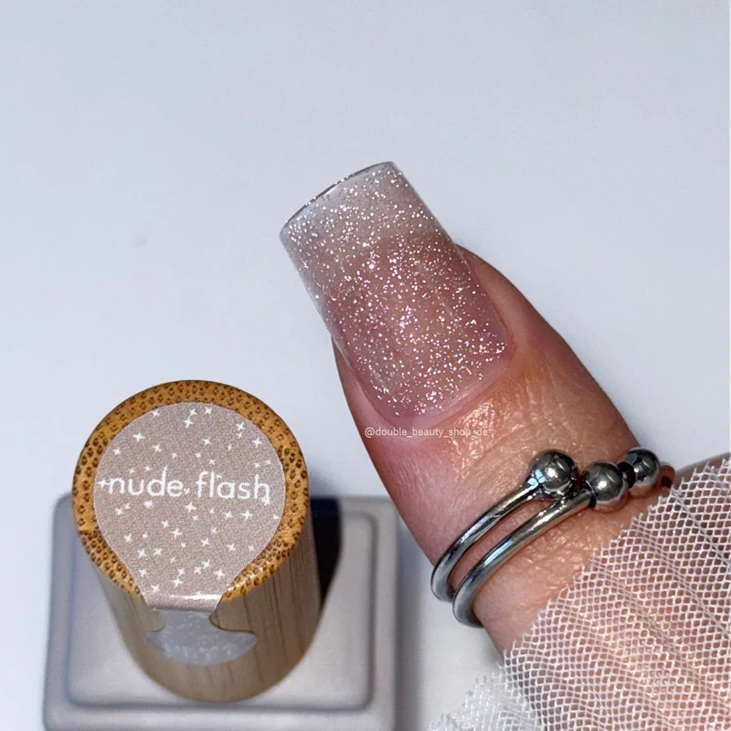NUDE FLASH - OHNE HEMA UV Nagellack 7ml ECLAIR
