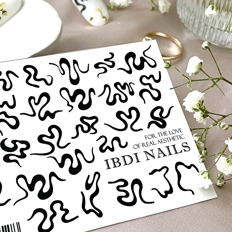 IBDI Abstract nail decals / sliders #548