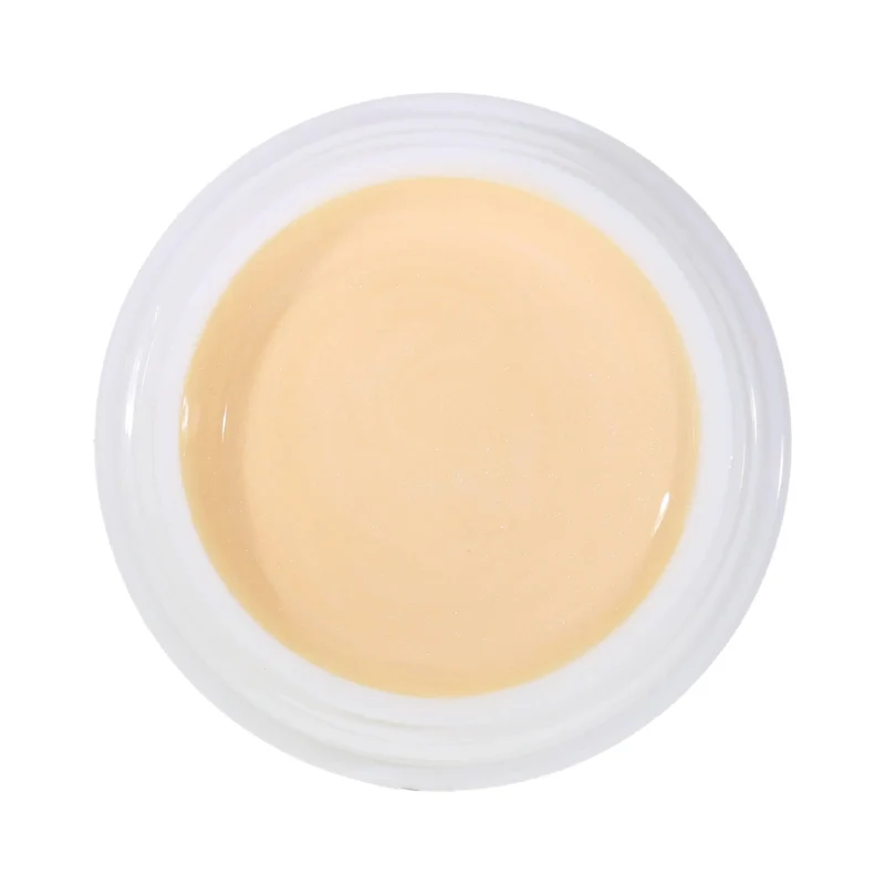 #053 Premium-EFFEKT Color Gel 5ml Pastellfarbenes Gelb-Orange mit dezentem Perlglanz
