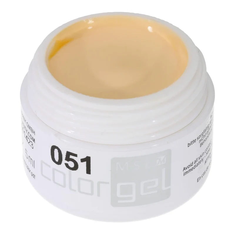 #051 Premium-PURE Color Gel 5ml Vanille Apricot